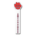 8" Bookmark W/ Paw Print End